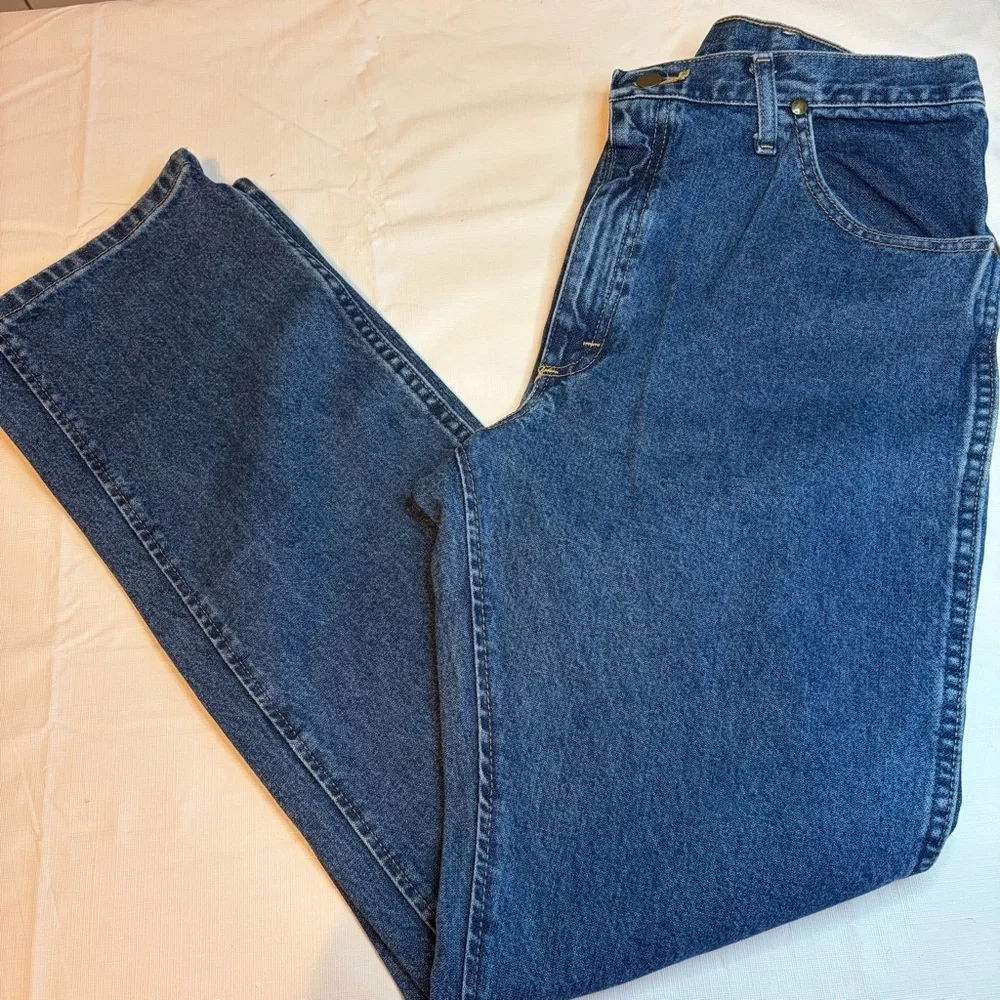 Wrangler Men's Denim Jeans WITH PATCH 38x34